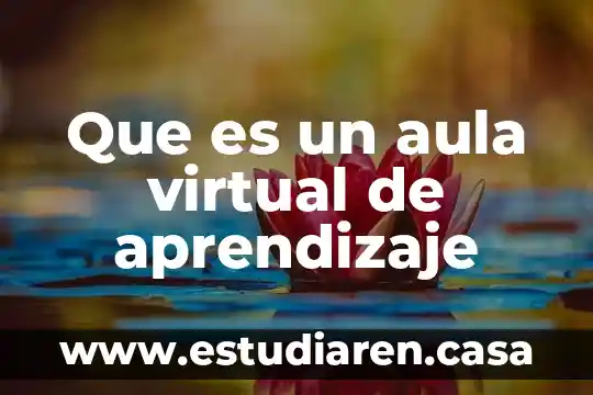 Que es el aprendizaje para la gestalt 7 Que es un aula virtual de aprendizaje