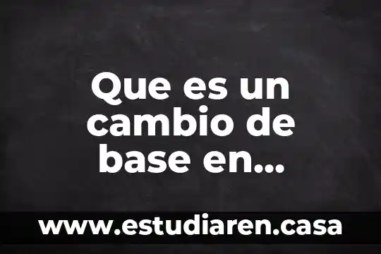 Que es un atributo derivado en base de datos 7 Que es un cambio de base en economia