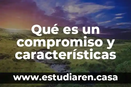 Que es la cláusula compromiso contrato de arbitraje 4 Qué es un compromiso y características