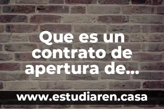 Que es la cuenta de compras en contabilidad 8 Que es un contrato de apertura de cuenta corriente