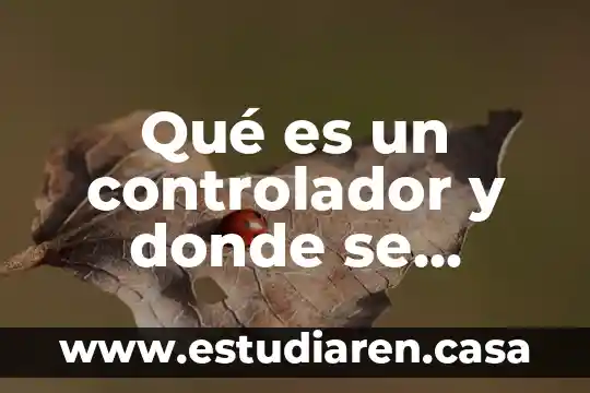 Qué es un controlador y donde se puede obtener