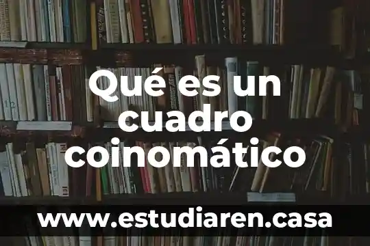 Qué es un cuadro PNI y cómo se elabora 7 Qué es un cuadro coinomático