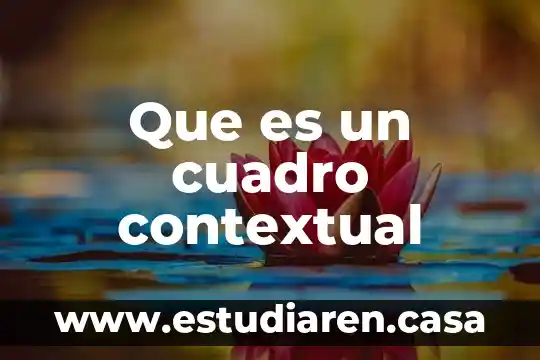 Que es un interes fiscal 4 Que es un cuadro contextual