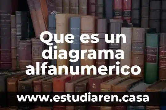 Que es un diagrama en word 7 Que es un diagrama alfanumerico
