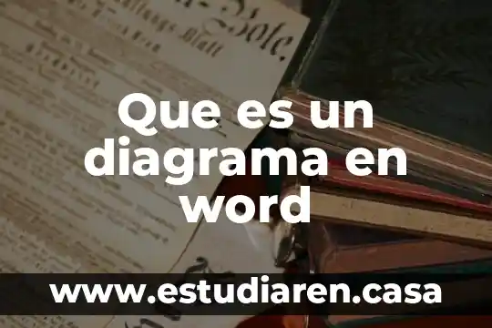 Que es un diagrama unico 8 Que es un diagrama en word