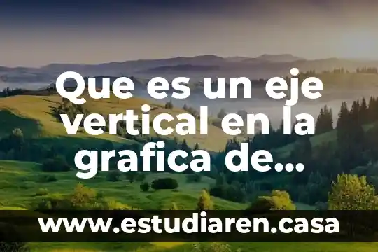 Que es y como se realiza la grafica de barras 7 Que es un eje vertical en la grafica de barras