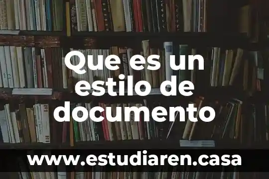 Qué es el estilo de liderazgo relacionado 4 Que es un estilo de documento