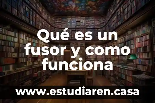 Que es mpls como funciona 8 Qué es un fusor y como funciona