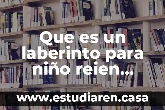 Que es un laberinto para niño reien nacido