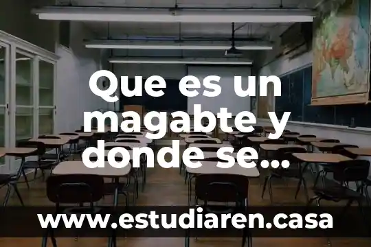 Que es un magabte y donde se aplica esta medida