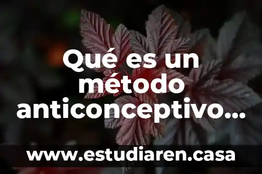 Que es el arte segun la unam 3 Qué es un método anticonceptivo según la Secretaría de Salud