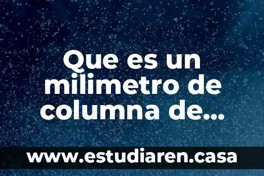 Conagua que es agua divergente y convergente 8 Que es un milimetro de columna de agua
