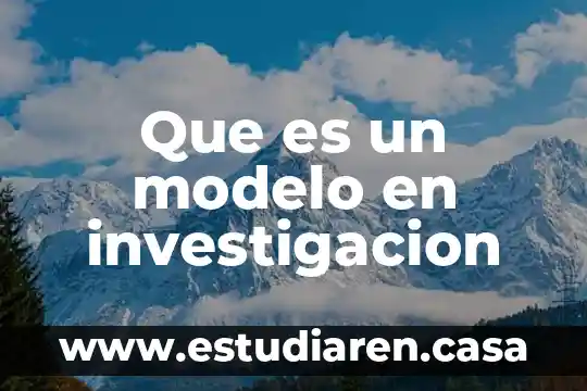 Modelo de negocio sva que es sva 6 Que es un modelo en investigacion