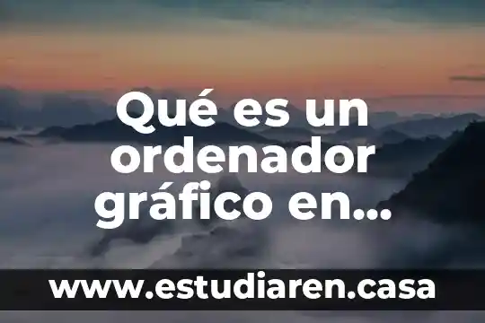 Que es una presentacion efectiva en power point 6 Qué es un ordenador gráfico en power point