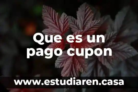 Que es el pago de canasta 3 Que es un pago cupon