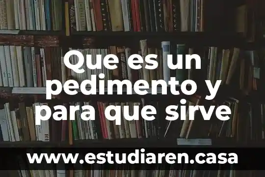 Que es omega en matematicas 6 Que es un pedimento y para que sirve