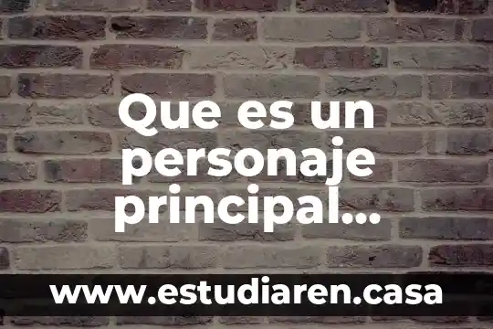 Movimiento que es la principal actividad contractil del intestino delgado 5 Que es un personaje principal cuento