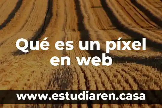 Alojamiento web gratuito que es 3 Qué es un píxel en web