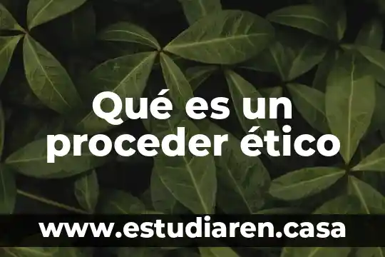 Que es c.p en relojes 4 Qué es un proceder ético