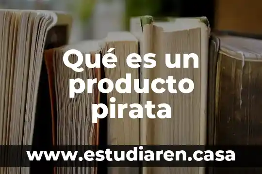 Que es un producto homogeneo heterogeneo y unico en economia 7 Qué es un producto pirata