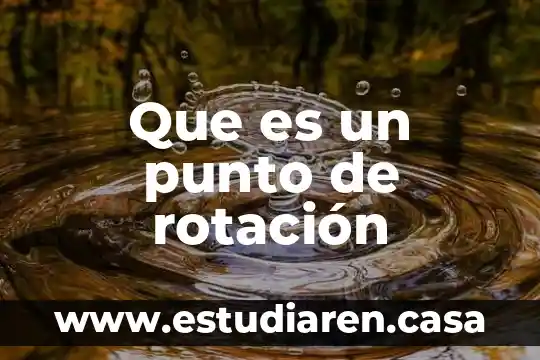 Qué es el punto shen 6 Que es un punto de rotación
