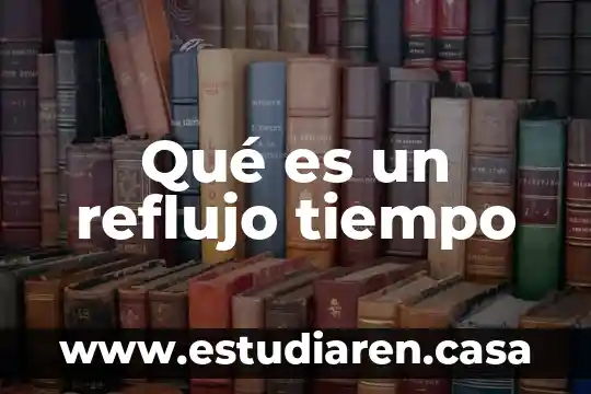 Qué es un reflujo tiempo