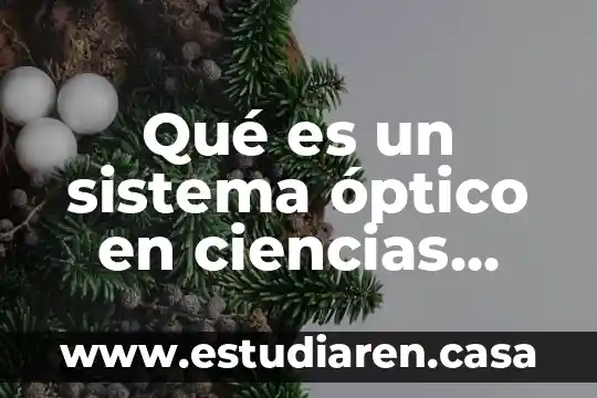 Que es la salud libro de ciencias 3 Qué es un sistema óptico en ciencias naturales