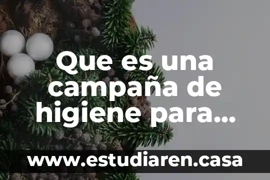 Que es la seguridad e higiene en el trabajo frigorifico 4 Que es una campaña de higiene para niños