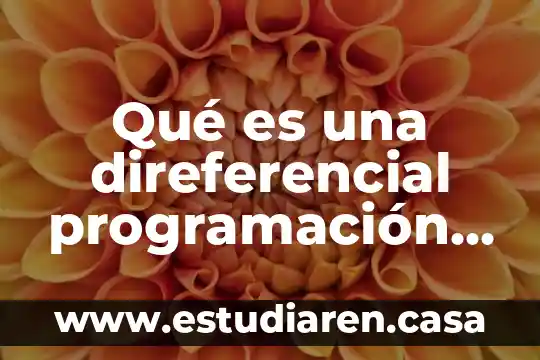 ¿Qué es más difícil álgebra lineal o cálculo vectorial? 7 Qué es una direferencial programación no lineal