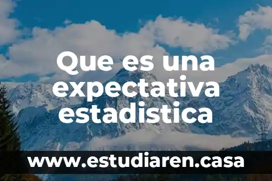Que es un diagrama de pastel en estadistica 3 Que es una expectativa estadistica