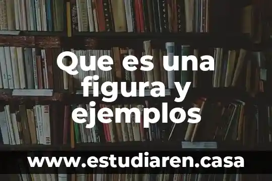 Que es una figura y ejemplos