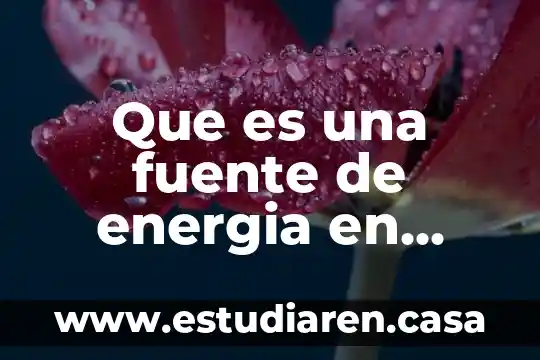 Que es una fuente de energia en informatica