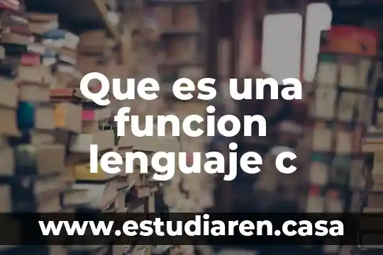Que es el gdicharset en c 7 Que es una funcion lenguaje c