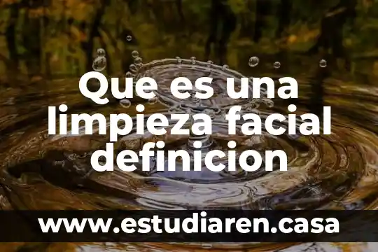 Que es inocuos definicion 5 Que es una limpieza facial definicion
