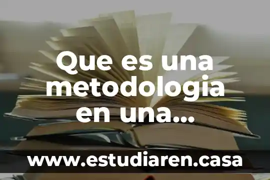 Qué es contrastación de datos metodología de la investigación 6 Que es una metodologia en una investigacion ejemplos