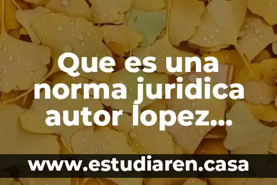 Qué es una norma dibujo técnico 8 Que es una norma juridica autor lopez gutierrez