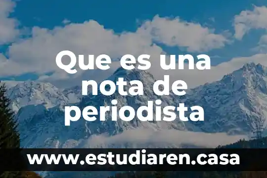 Que es una nota al pie en word 2010 3 Que es una nota de periodista