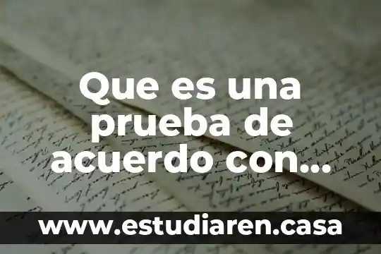 Que es el consumismo de autores 4 Que es una prueba de acuerdo con autores