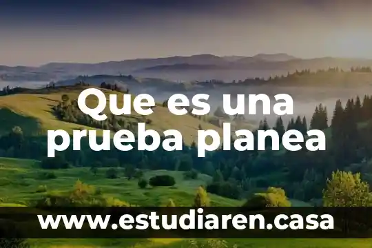 Que es prueba juridicamente hablando 6 Que es una prueba planea