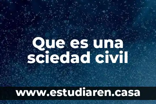 Que es la ejecucion civil 6 Que es una sciedad civil