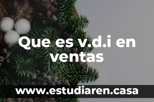 Ventas click que es 8 Que es v.d.i en ventas