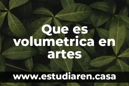 Que es el equilibrio en artes plasticas 4 Que es volumetrica en artes