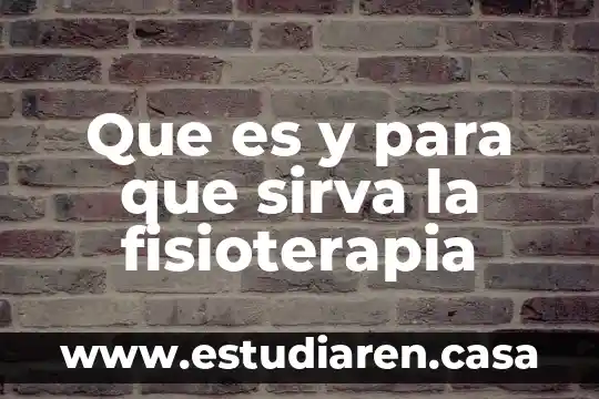 Que es la jabalina y para que sirve 4 Que es y para que sirva la fisioterapia