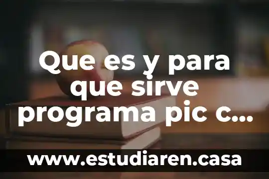 Que es y para que sirve programa pic c compiler