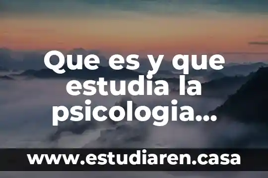 Que es una fronera social 4 Que es y que estudia la psicologia social