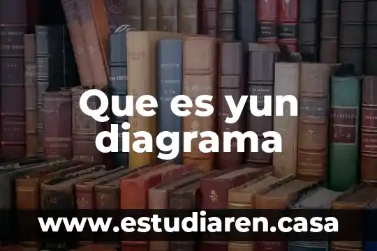 Que es yun diagrama