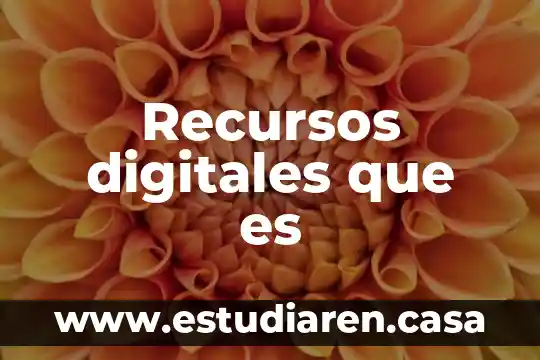 Qué es fuente información digitales 3 Recursos digitales que es