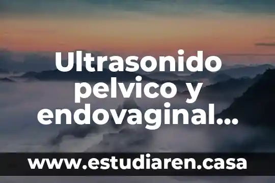 Qué es mejor la clindamicina o ciprofloxacino 4 Ultrasonido pelvico y endovaginal que es mejor